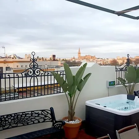 Lejlighed Amazing Penthouse In Triana With Jacuzzi Centro